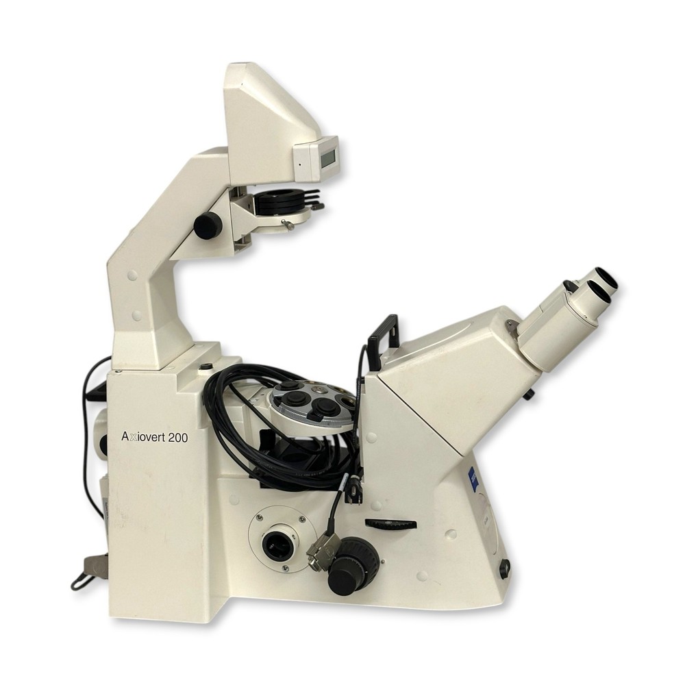 Zeiss Axiovert 200 Inverted Microscope 1239-288 Made in Germany