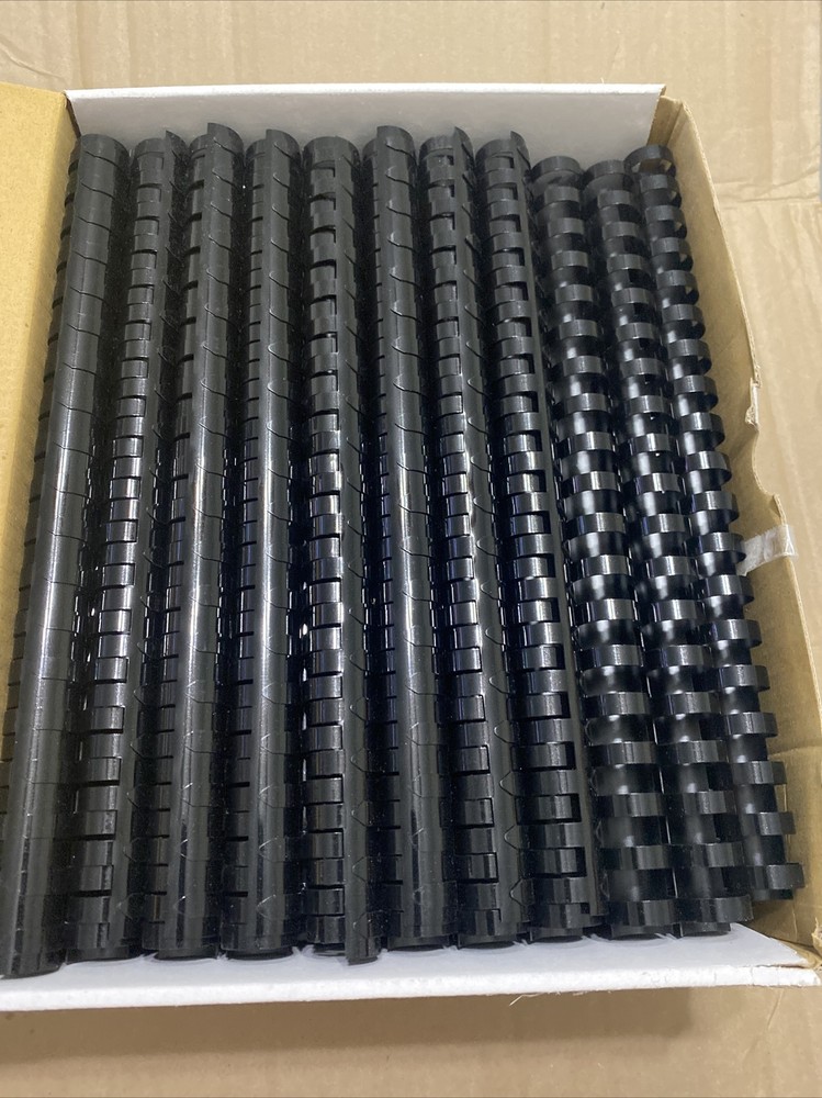 19 Ring Binding Comb Black 3/4" 100pcs