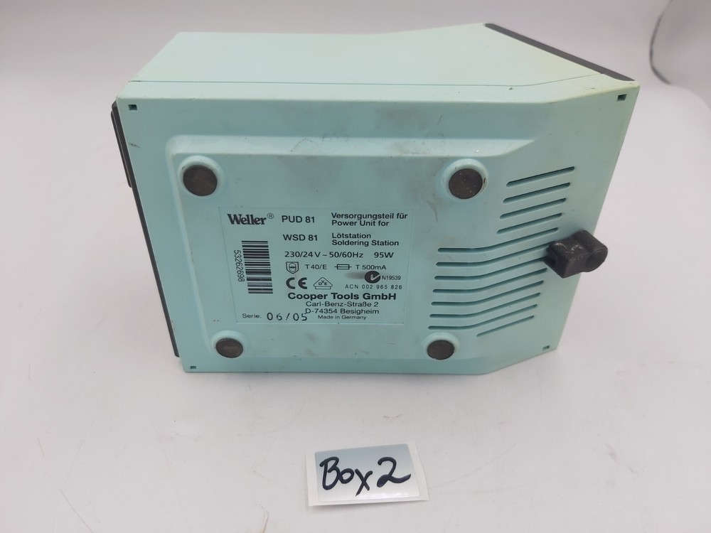 Weller WSD 81 Soldering Station