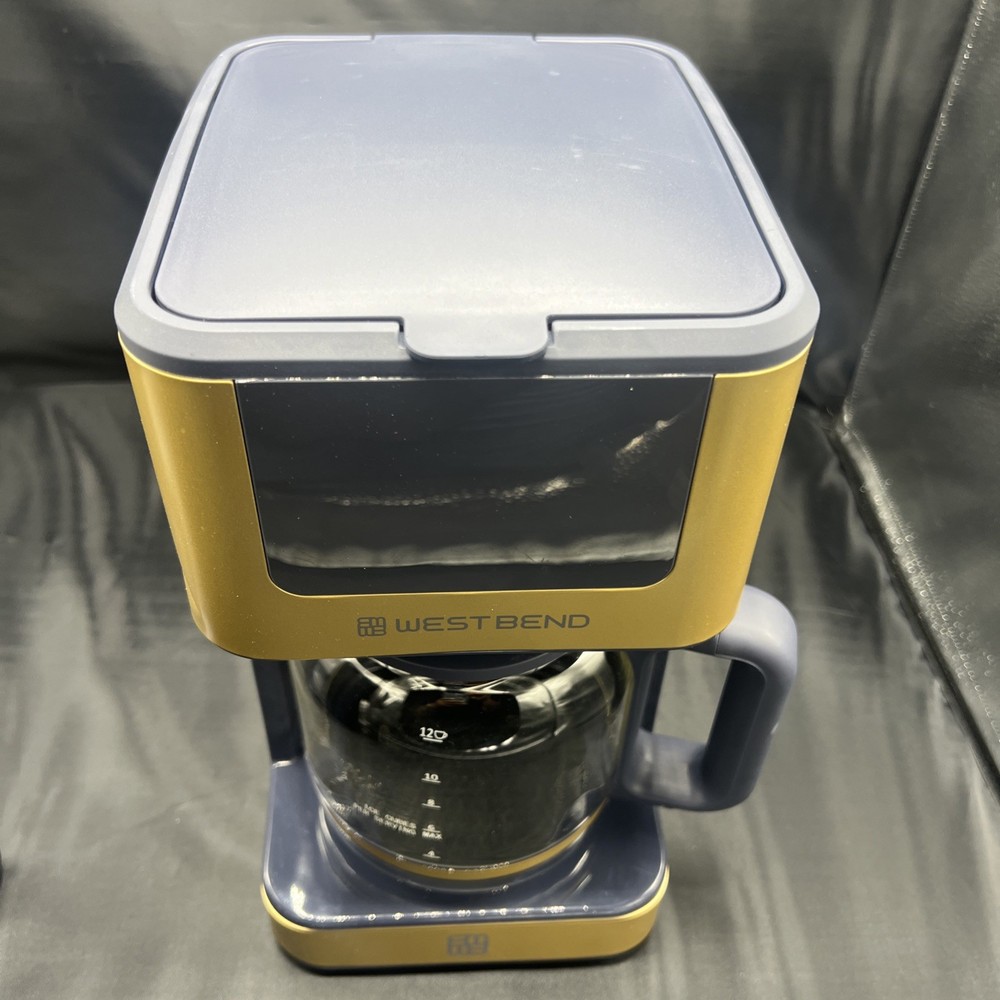 12-Cup Programmable Coffee Maker with Brew Strength Selector