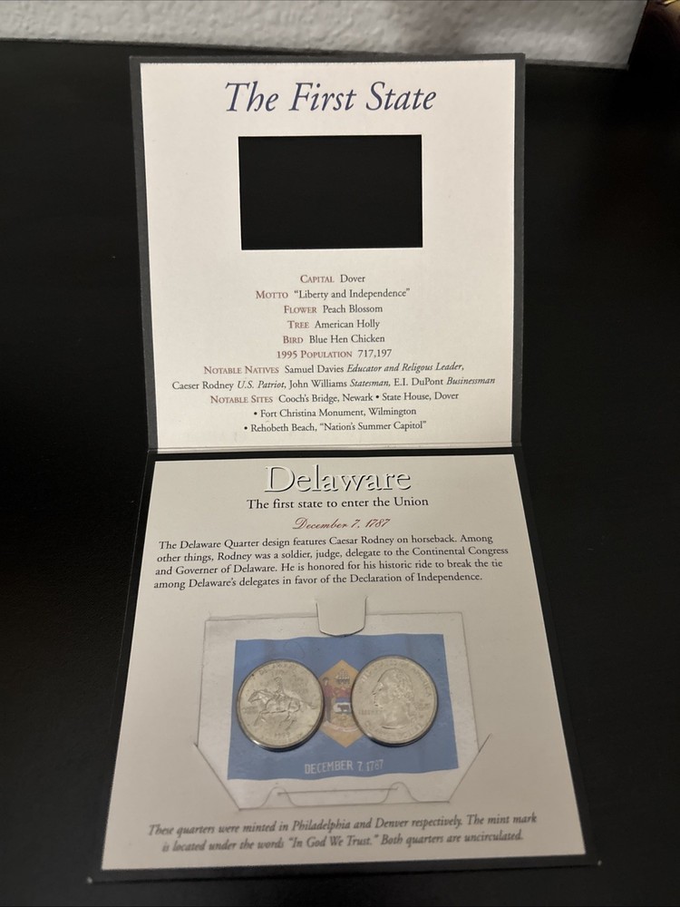 US Minted Quarter Dollar Numbered Set New Sealed