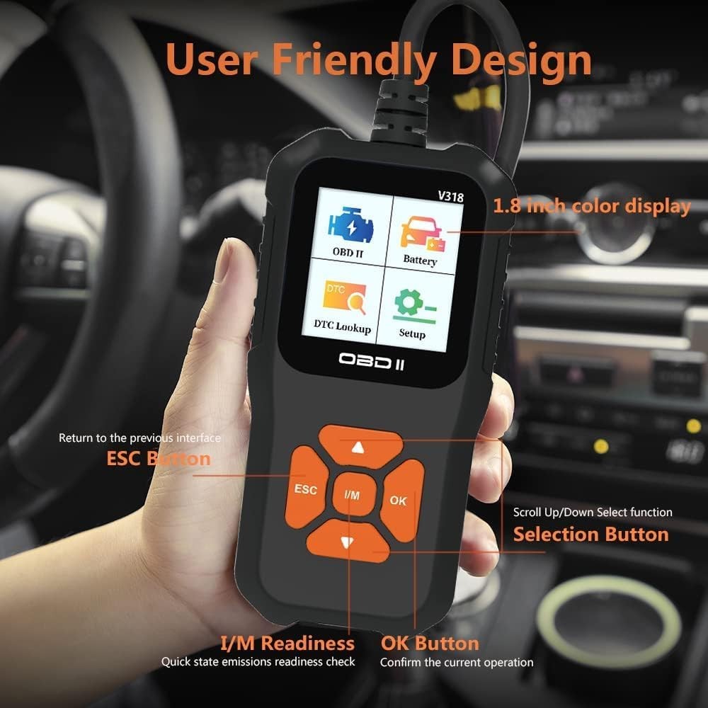 Car OBD2 Scanner Code Reader Engine Fault Code Reader Scanner CAN Diagnostic Sca
