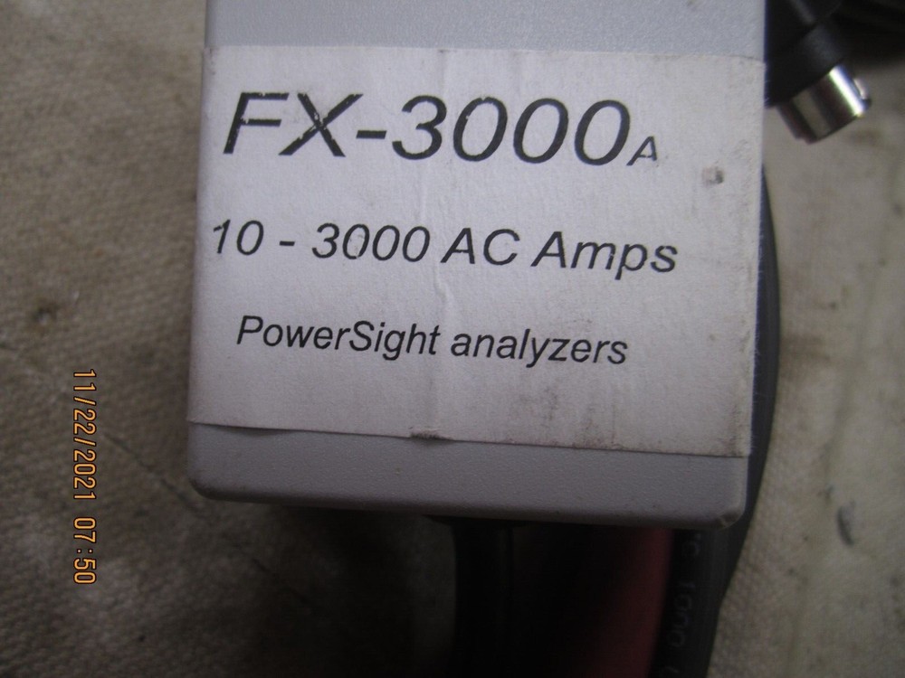 powersight analyzers set of 4 FX-3000A Flexible Current Probe Summit Technology