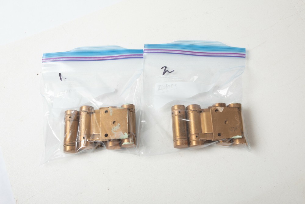 Milwaukee Hardware Double Acting Spring Door Hinges Medium (B9A) 2.75" Saloon