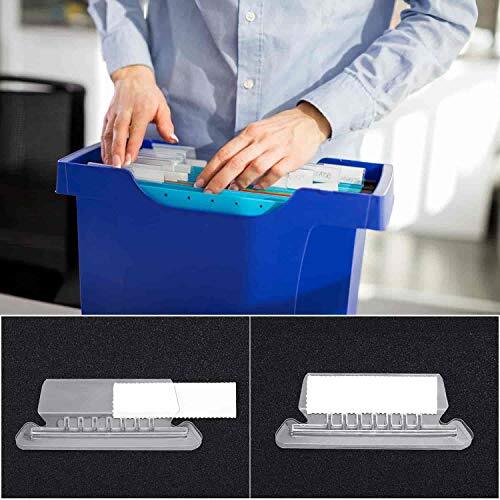 File Folder Tabs, 100 Sets Hanging File Folder Labels 2" Tabs and Inserts for