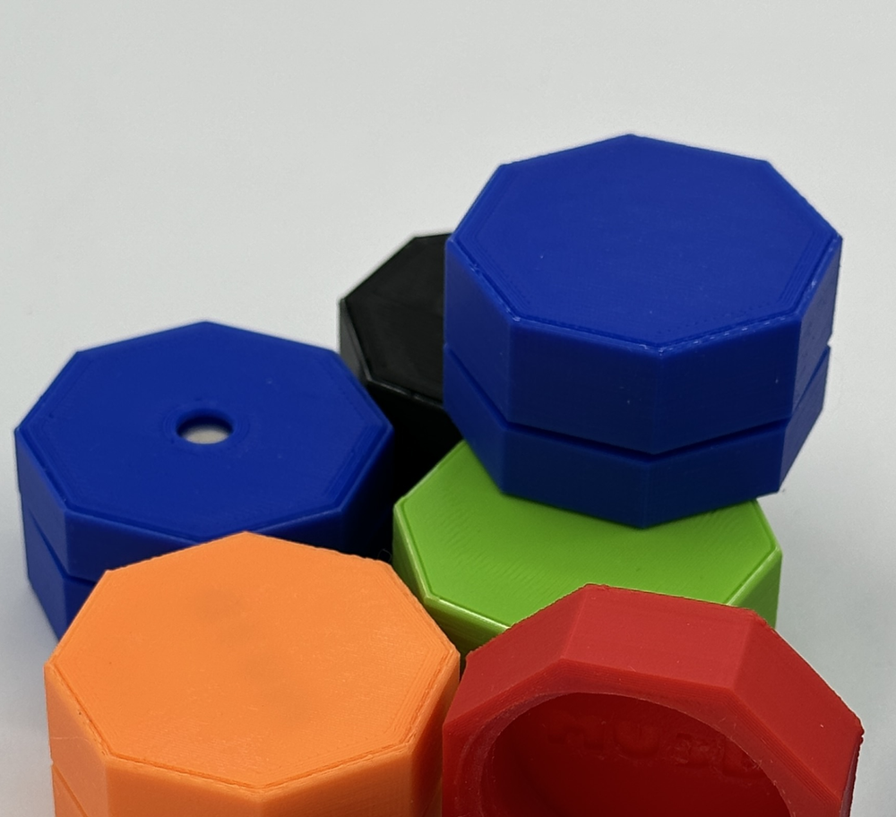 Billiards - Pool TAOM Chalk Holders - Capped - Custom Made Pick a color