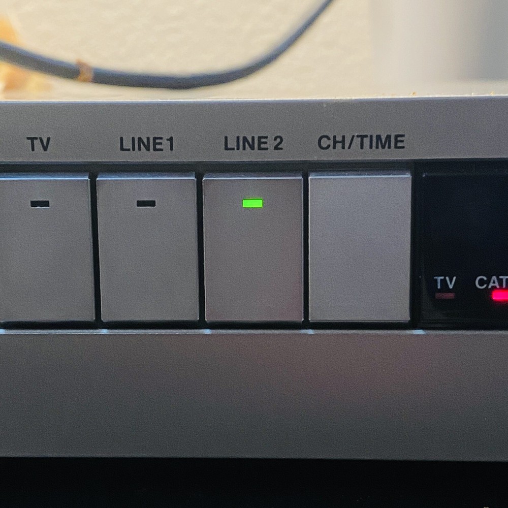 NEC PLL TV Tuner / Timer TU-831EN Untested Vtg