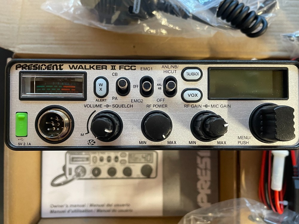 PRESIDENT ELECTRONICS WALKER II FCC