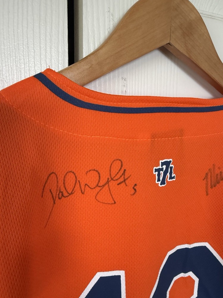 David Wright Michael Cuddyer Autographed Jersey Size Medium New York Mets