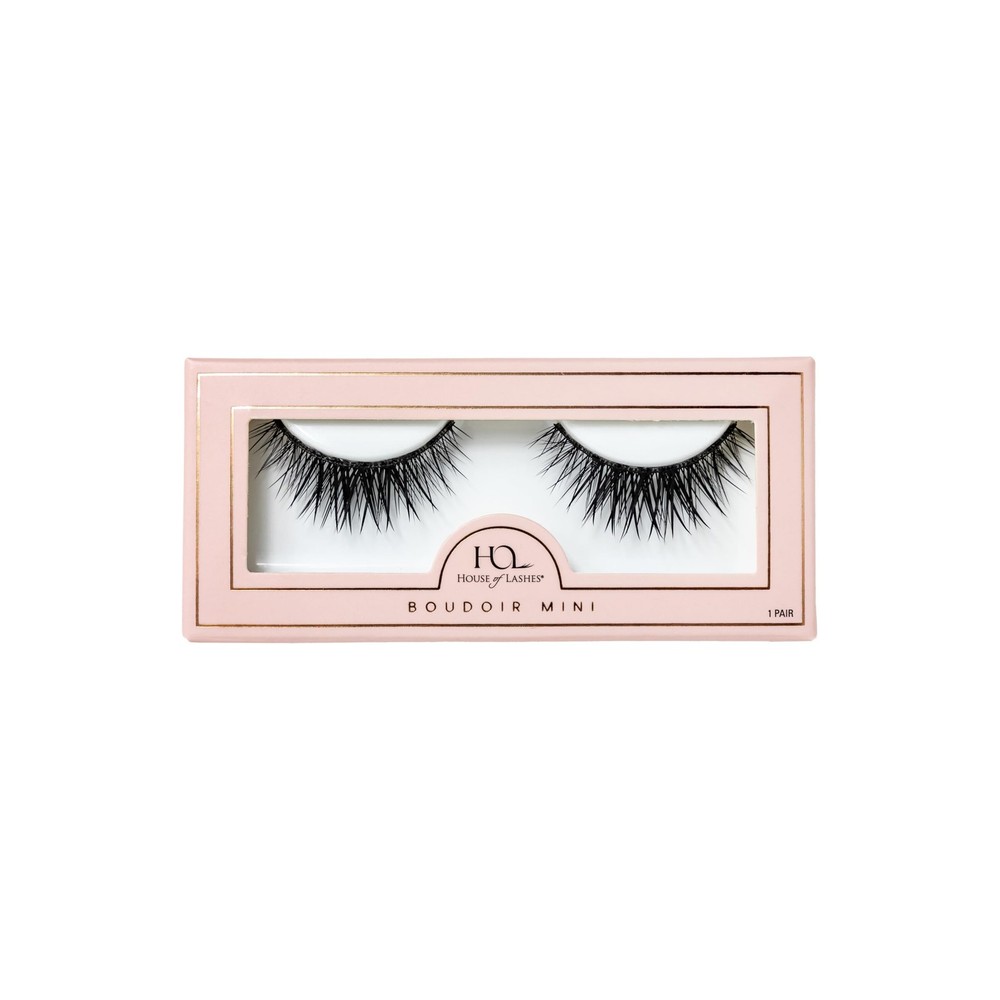 Black False Eyelashes for Smaller Eyes Shortened Length Comfortable Fit Drama