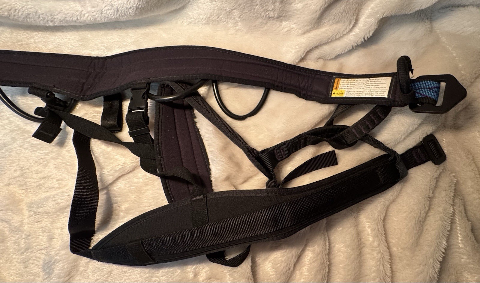 REI® Vintage 90’s Mountain Rock Climbing Harness - Women's Small Teal Purple