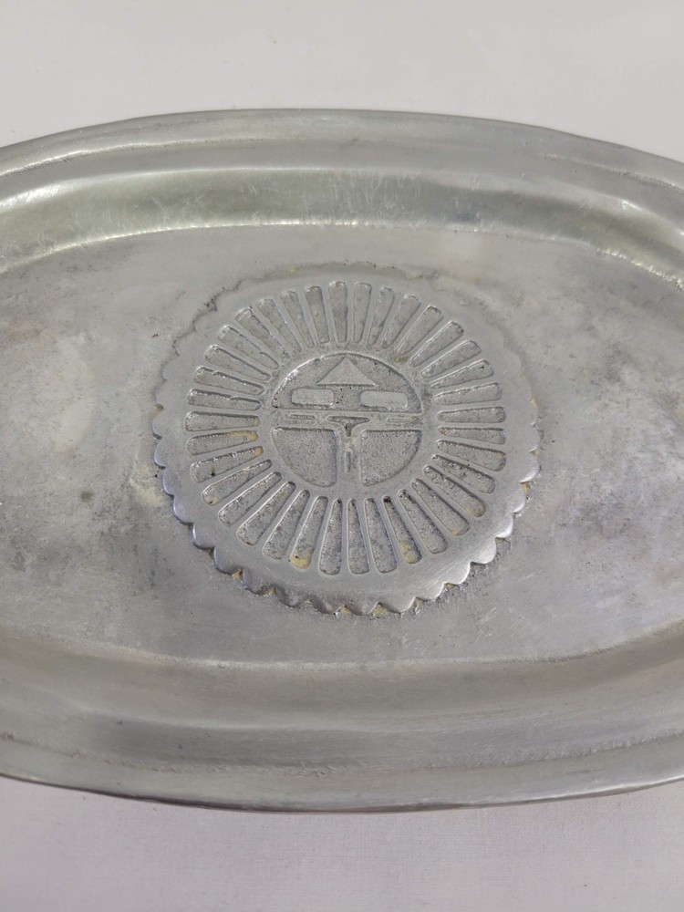 Sandcast aluminum rectangular Serving Platter Sandia New Mexico