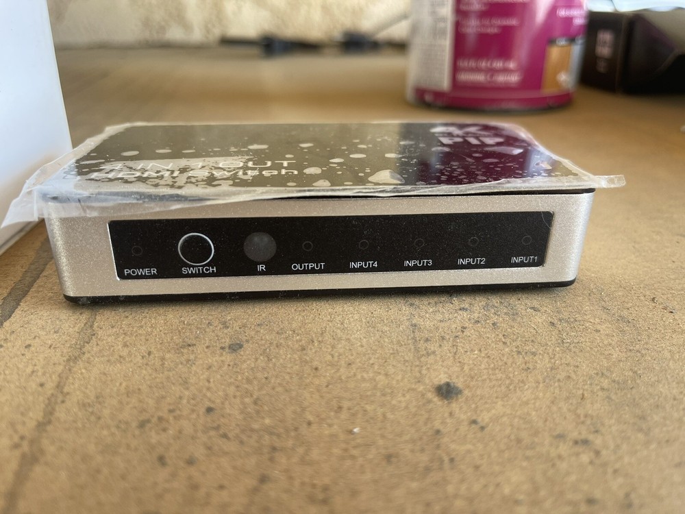 4x1 hdmi switcher 4K