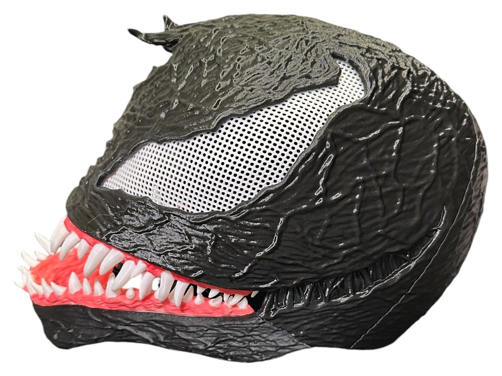 Venom Open Face Cosplay Mask