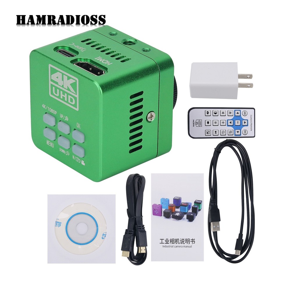 HY-6210 4K UHD Microscope Industrial Camera Electronic Image Sensor 16M Pixel