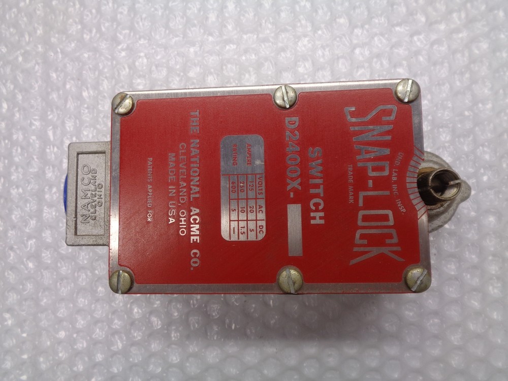 NATIONAL ACME D2400X LIMIT SWITCH NSMP