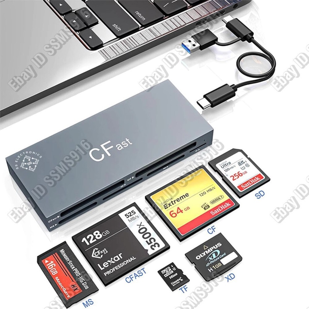 SS Electronics Cfast Card Reader 6-in-1 Multi card reader