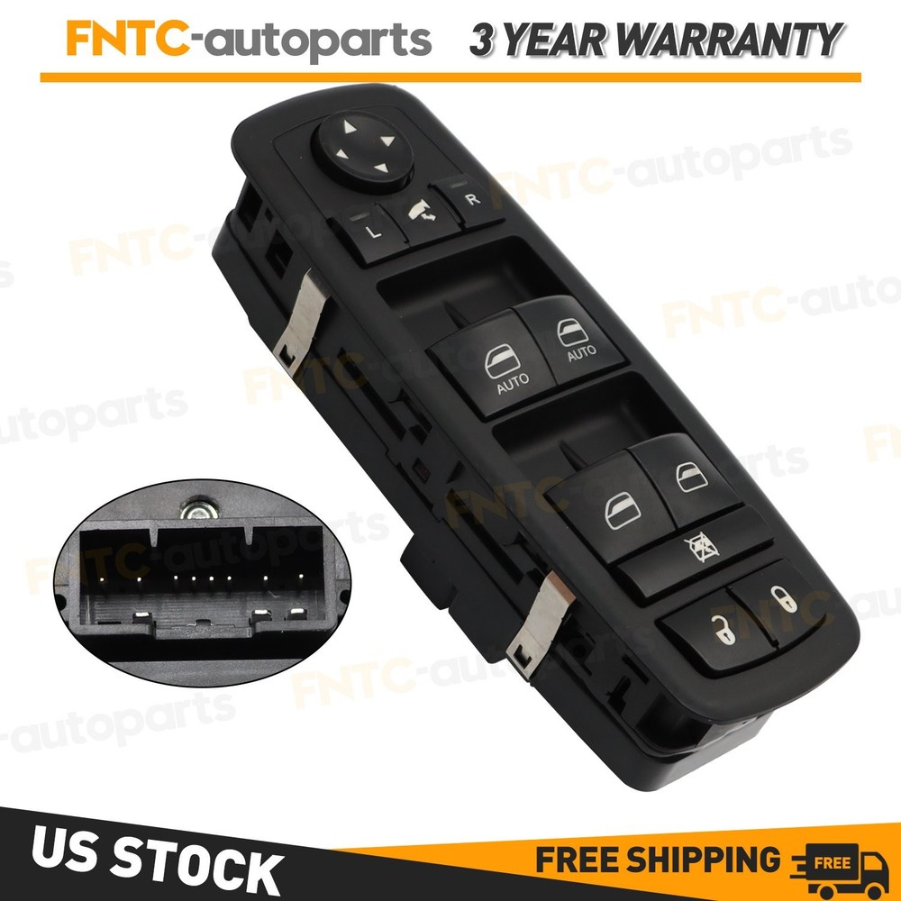 For GRAND CHEROKEE 2014-2018 DRIVER DOOR MASTER WINDOW CONTROL SWITCH 68184803AC