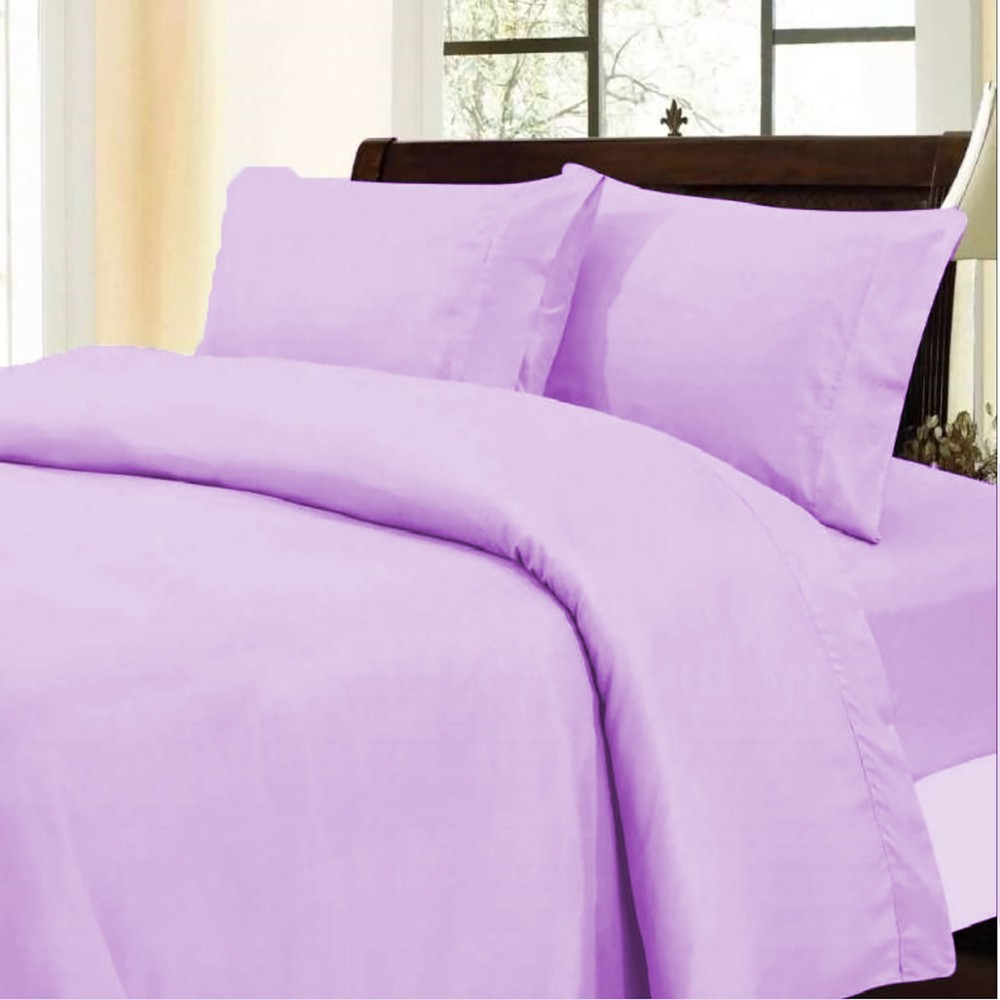 Soft Bedding 1000 - 1200 Thread Count 100% Cotton Lavender Solid Select Item