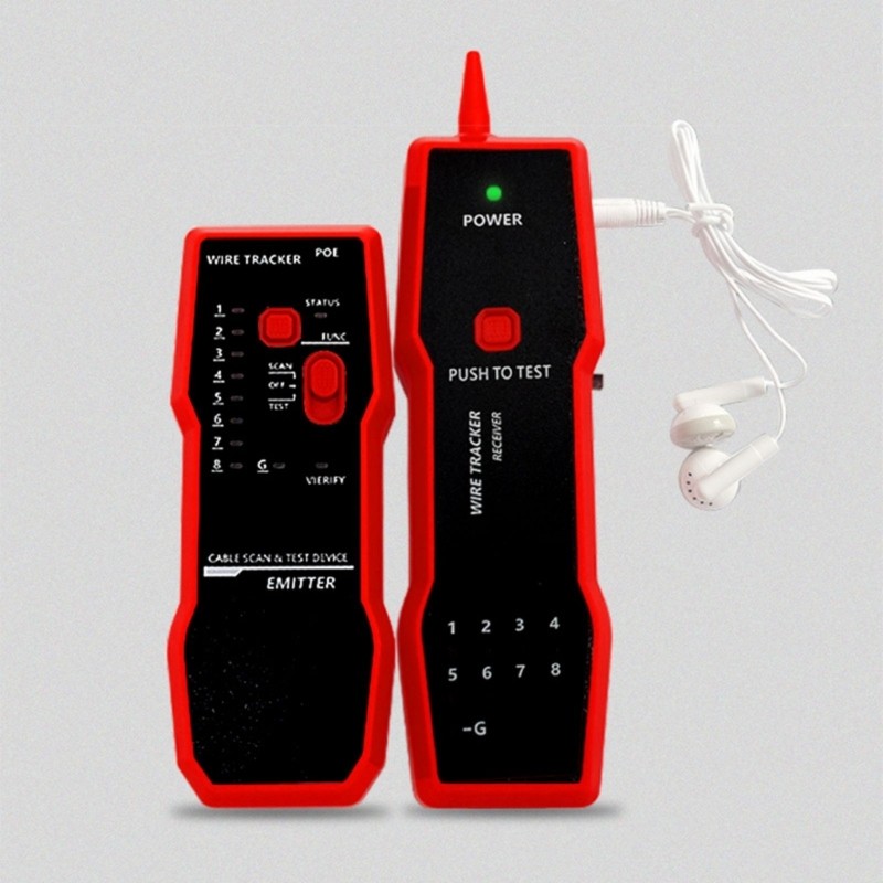 Ethernet Cable Trackers LAN Networking Cable Tester Multifunction Finder Measure