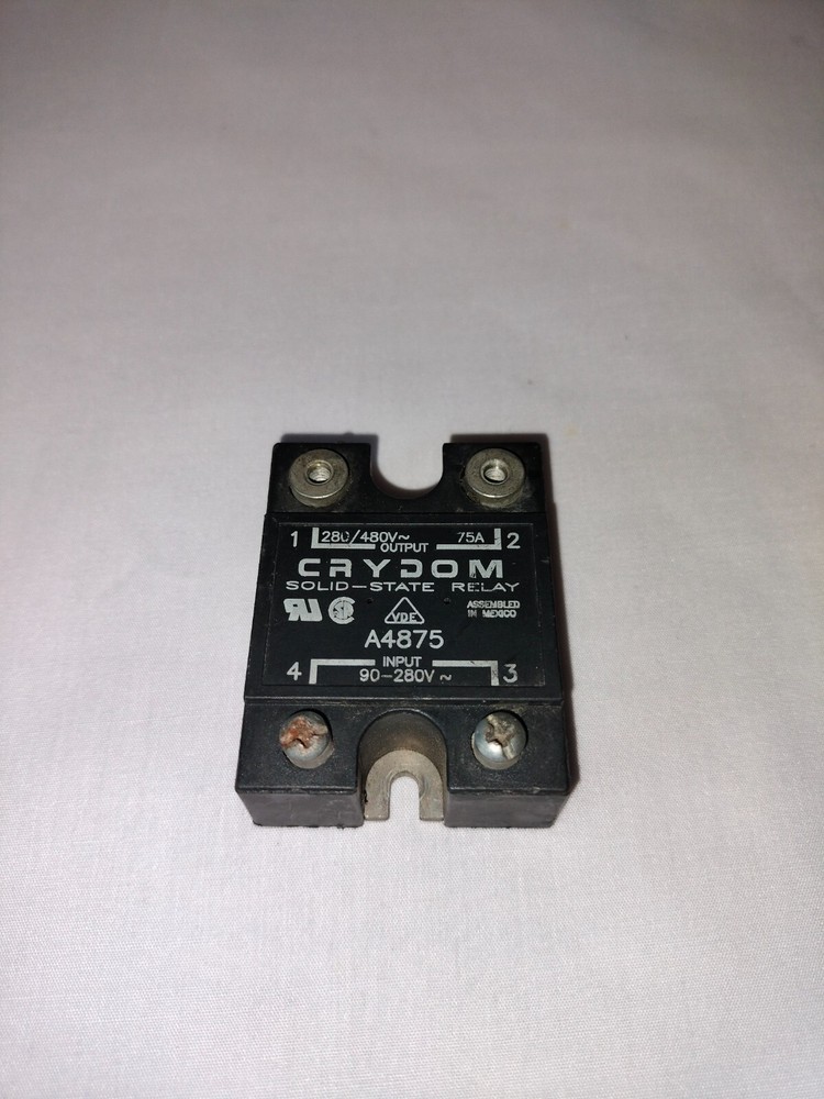 Crydom A4875 Solid State Relay 280-480V 75A 90-280V