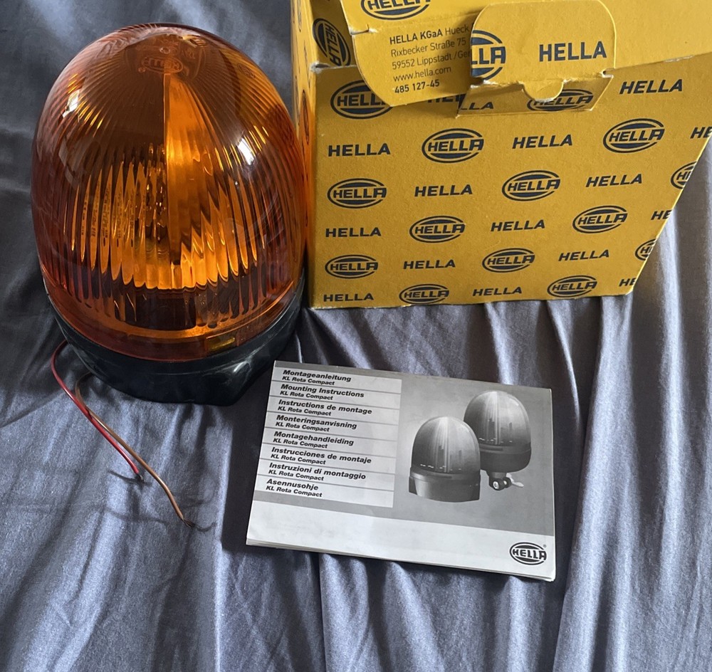 HELLA Universal Rotating Beacon 12V 2RL009506-201