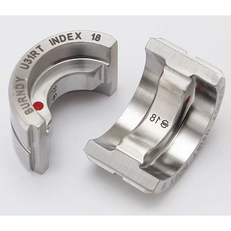 Burndy U31rt Type U Crimping Die, Red