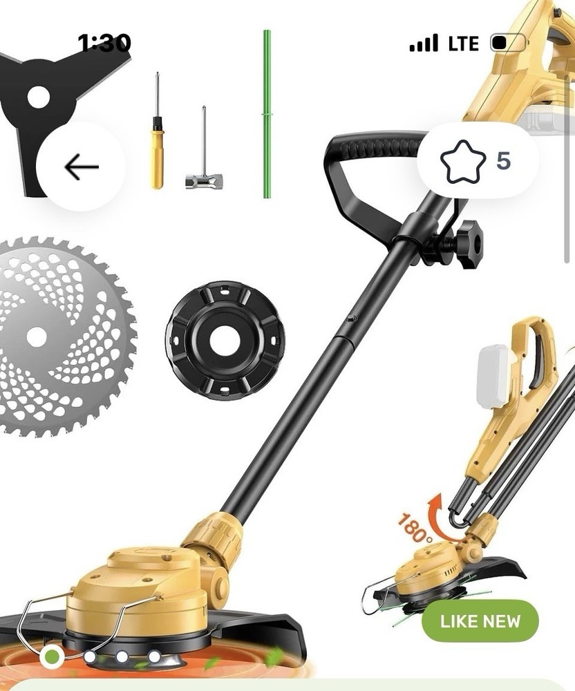 Tsulcaty Electric Weed Eater