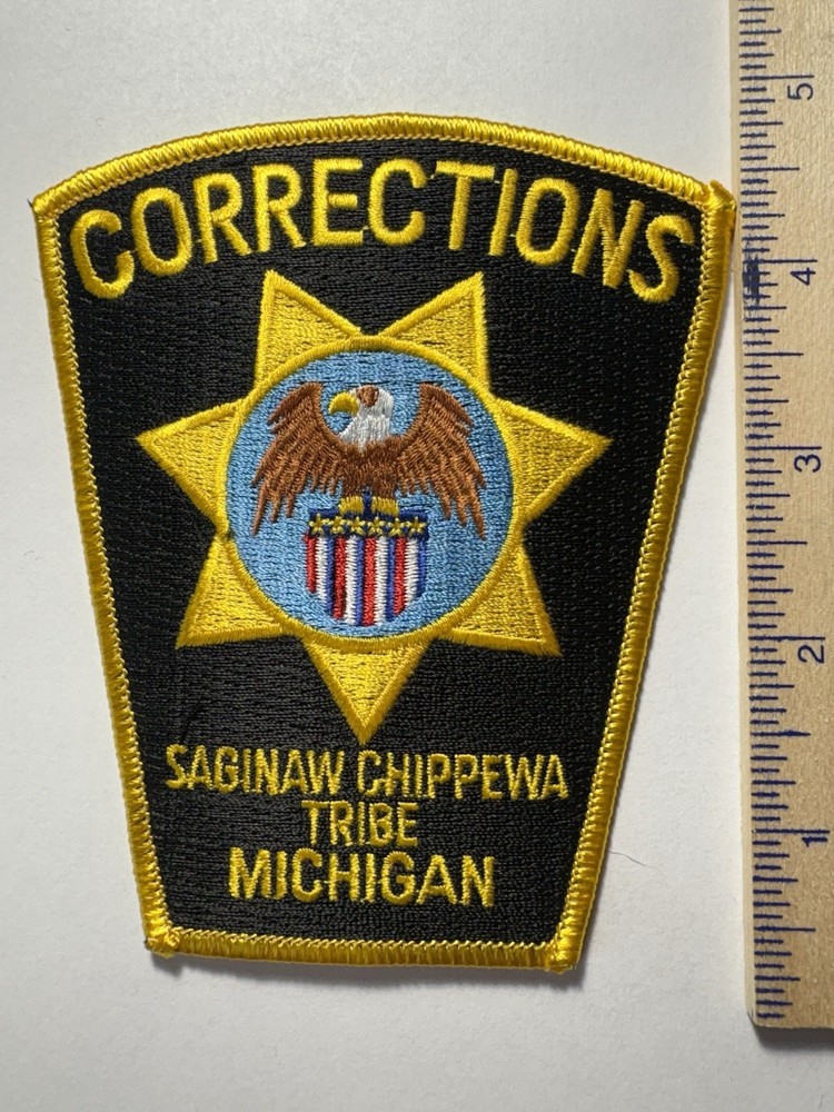 Saginaw Chippewa Tribe Corrections Patch ~ Michigan