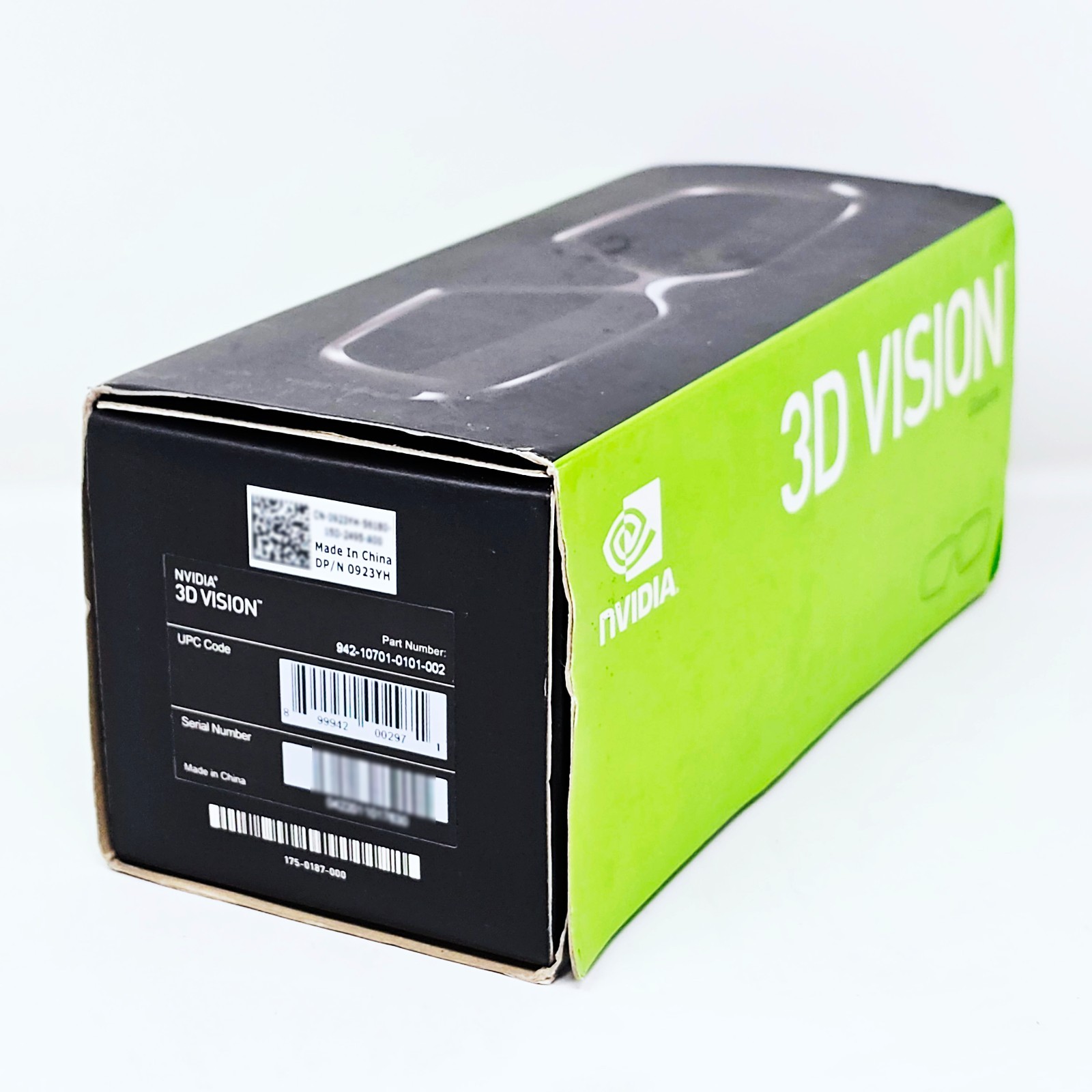 Nvidia 3D Vision Wireless Glasses (942-10701-0101-002) NEW OPEN BOX Immersive