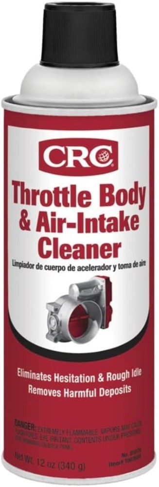 Professional Throttle Body Cleaner 12 Oz - Smooth Starts & Engine Longevity