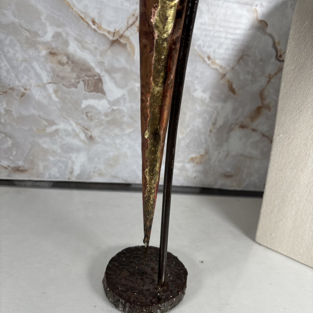 Postmodern Copper Vase 15.5”