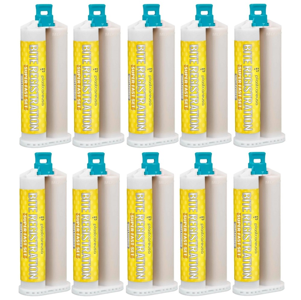 20 SUPER FAST Set Bite Registration Impression Material, Unflavored, 50ml