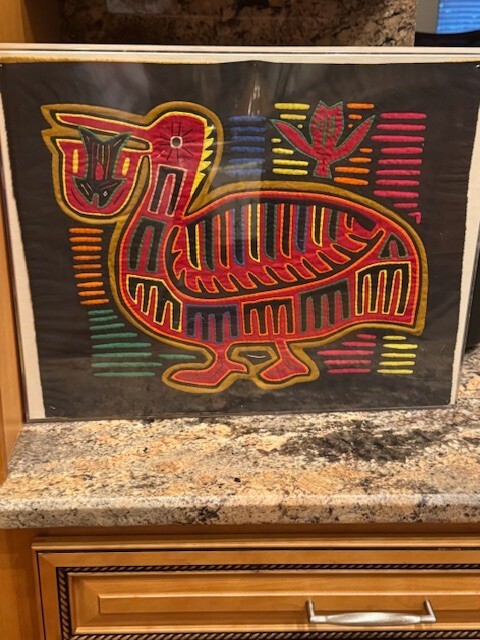 Kuna Mola Handcrafted textile Panama