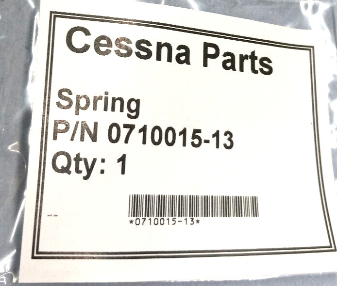 CESSNA Part # 0710015-13 SPRING