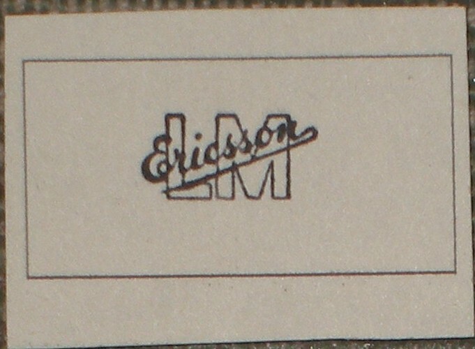 Reproduction labels & covers for Ericsson Ericofon dial faces