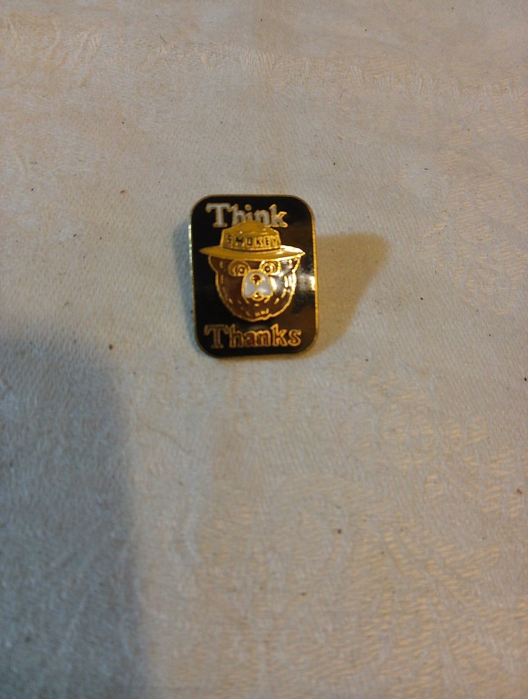 Vintage Smokey Bear Pin