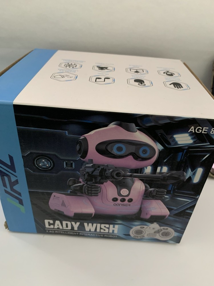 JRC Cady Wish 2.4G Intelligent Interactive Remote Control Robot WHITE