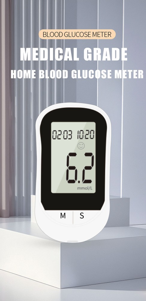 Fully Automatic Blood Glucose Meter - Home Diabetes Testing Kit