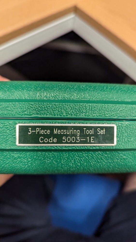 Insize 3-Piece Measuring Tool Set Code 5003-1E (Gene Haas Foundation)