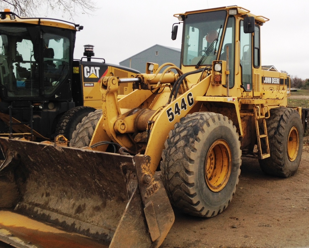 Large Size 7" x 12" Universal Front End Loader Mirror for Volvo, JCB, John Deere