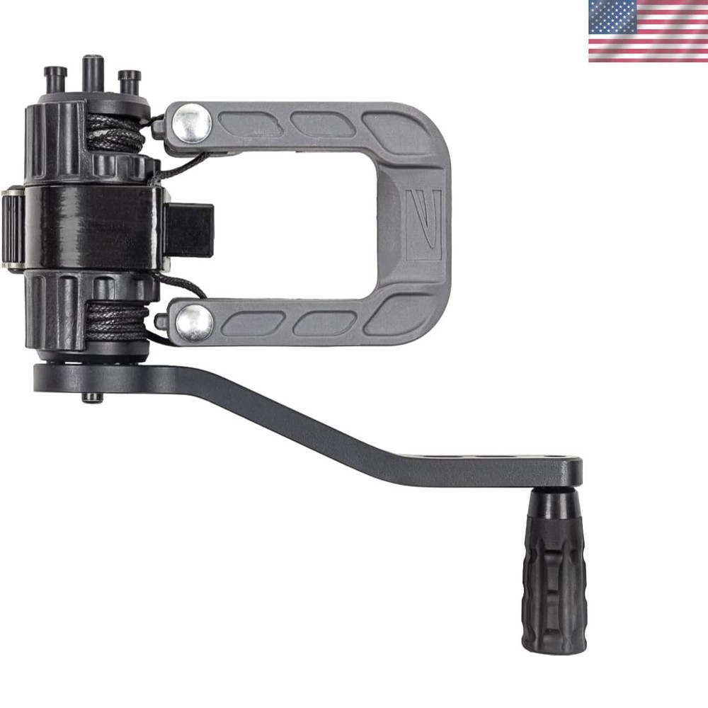 Efficient Compact Crossbow Crank - Dead Silent Technology for Stealthy Hunts