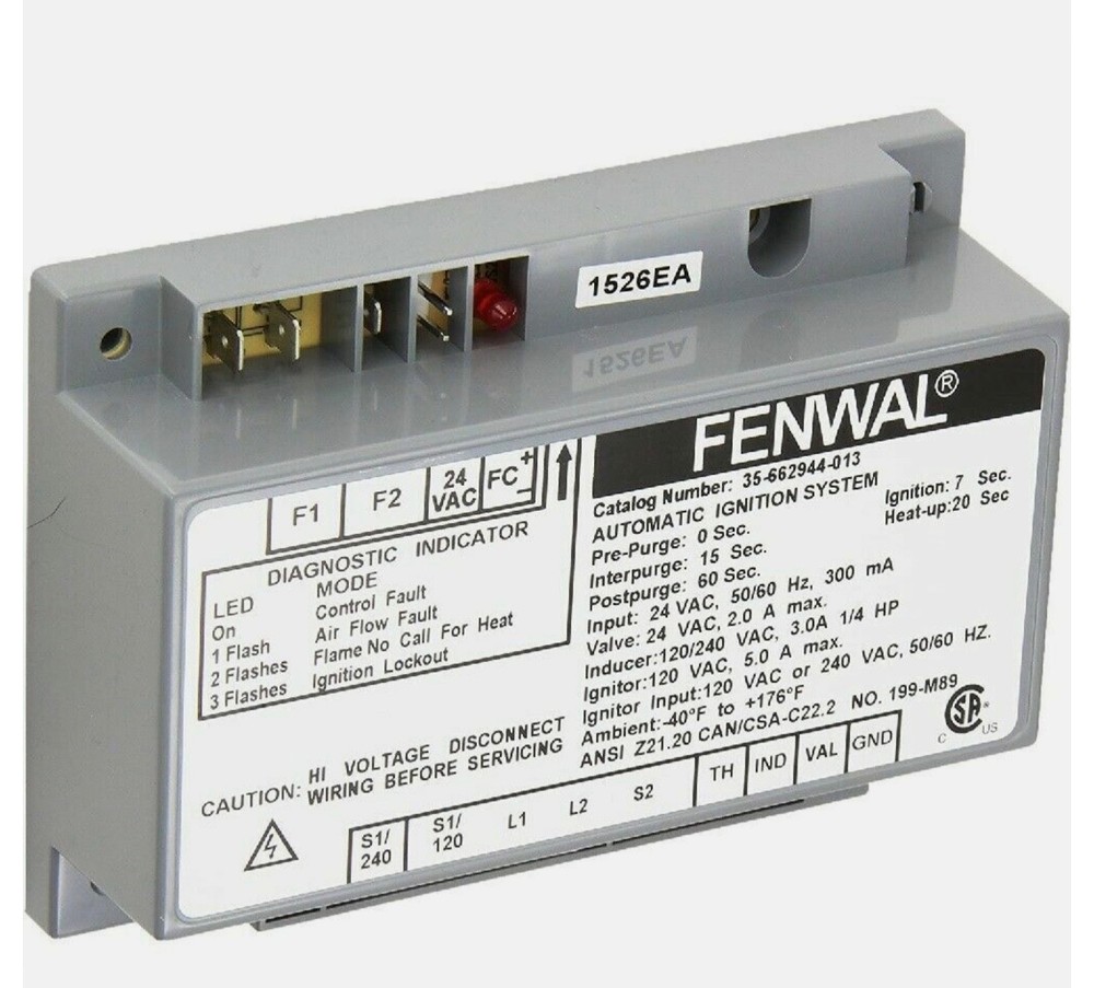 Fenwal 35-662944-013 Automatic Ignition Control System SAME DAY SHIPPING