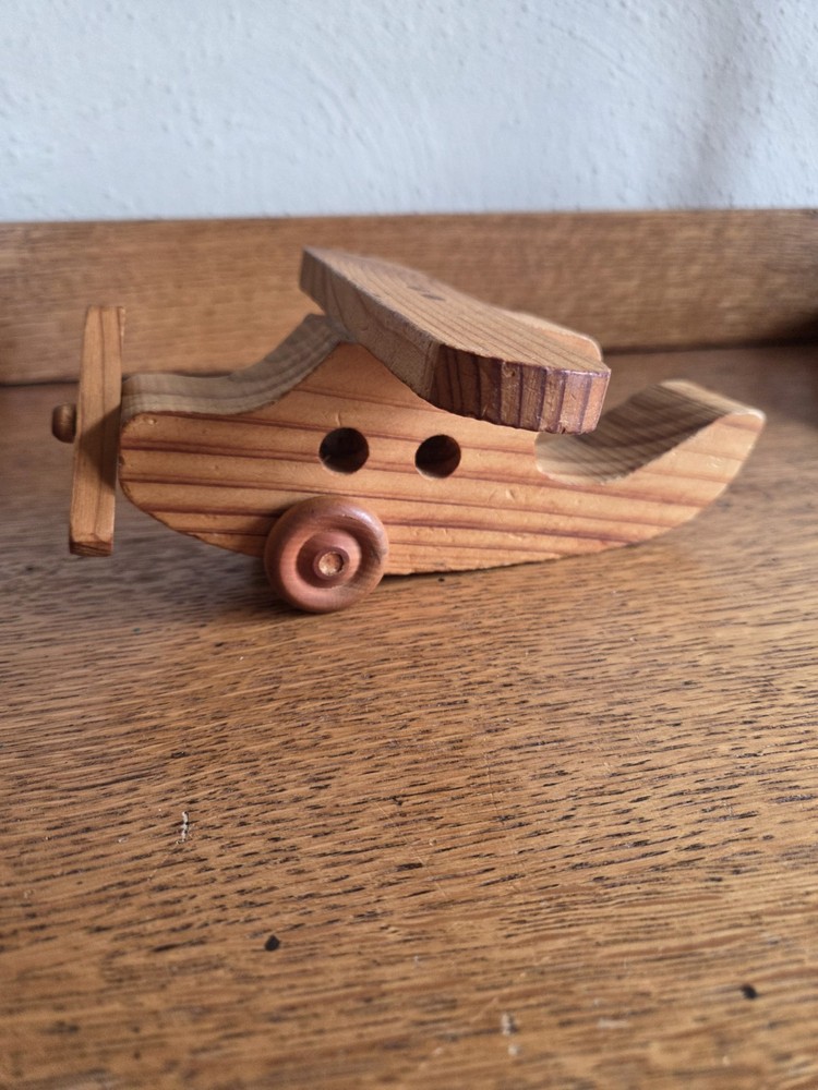 Handmade Wooden Airplane