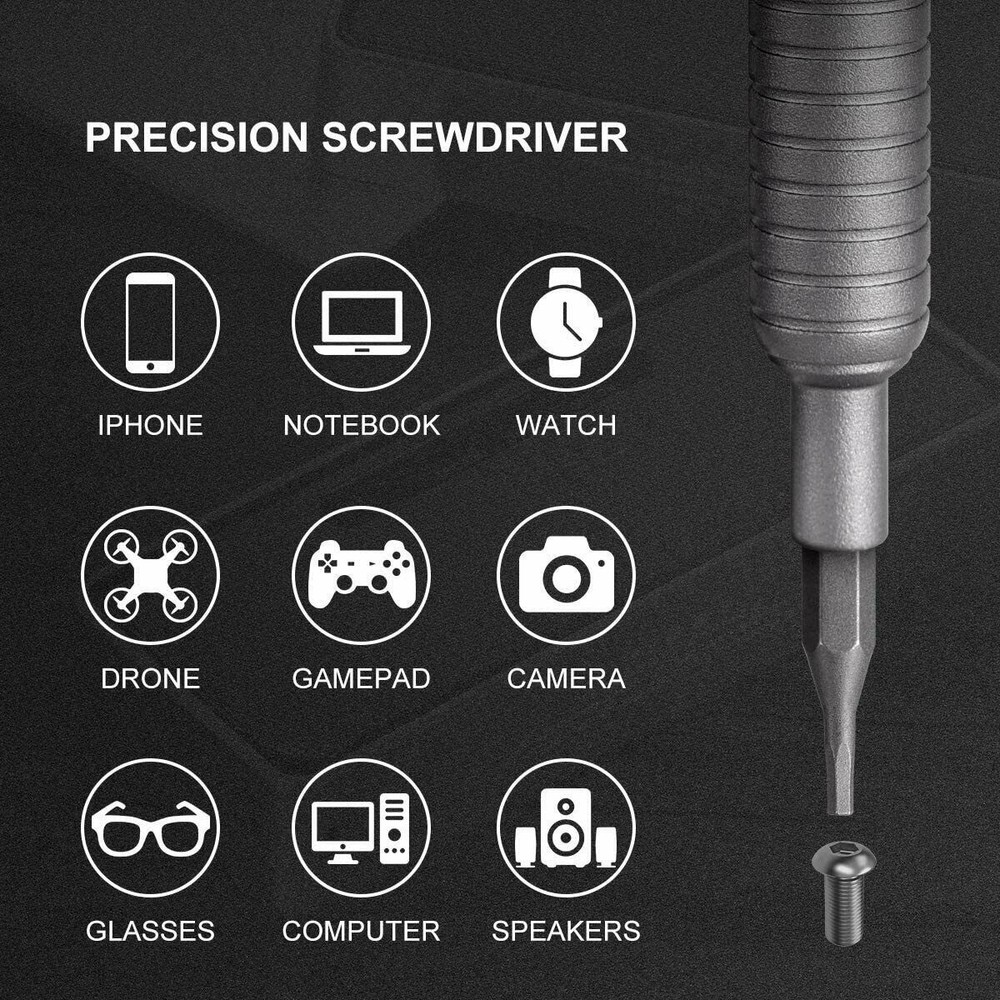 Mini Precision Screwdriver Set 20PC Repair Tool Kit Eyeglass/iphone/Camera/Drone