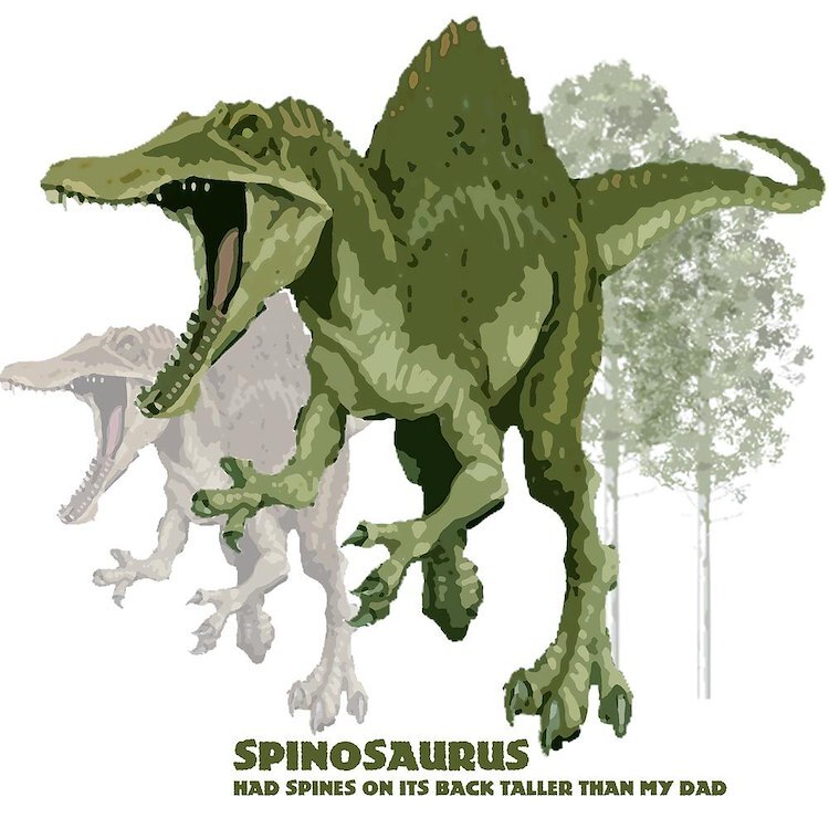 CafePress Spinosaurus 10" Wall Clock (988595820)