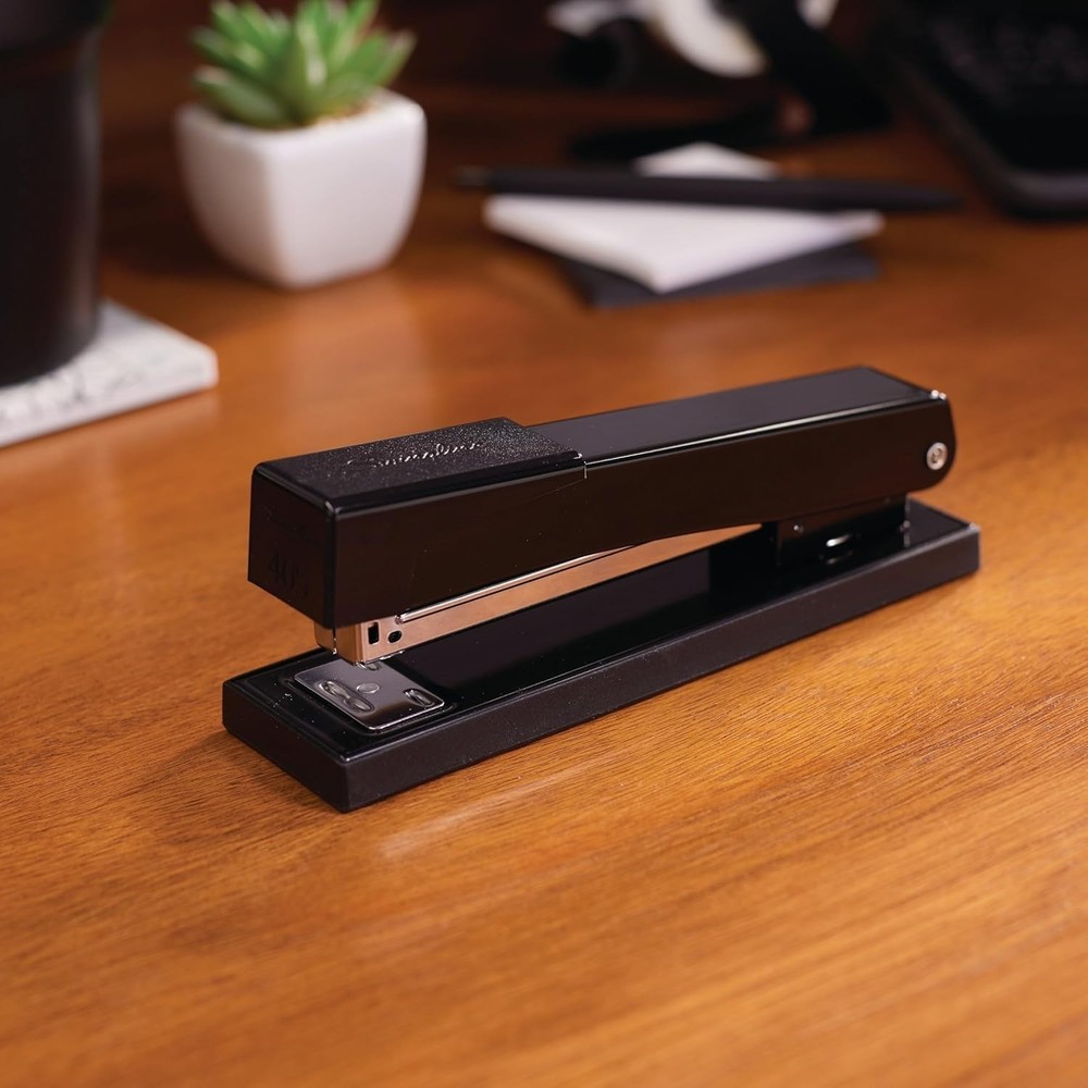 Light Duty 405 Metal Stapler - Securely Staple 20 Sheets, Tacking Capability