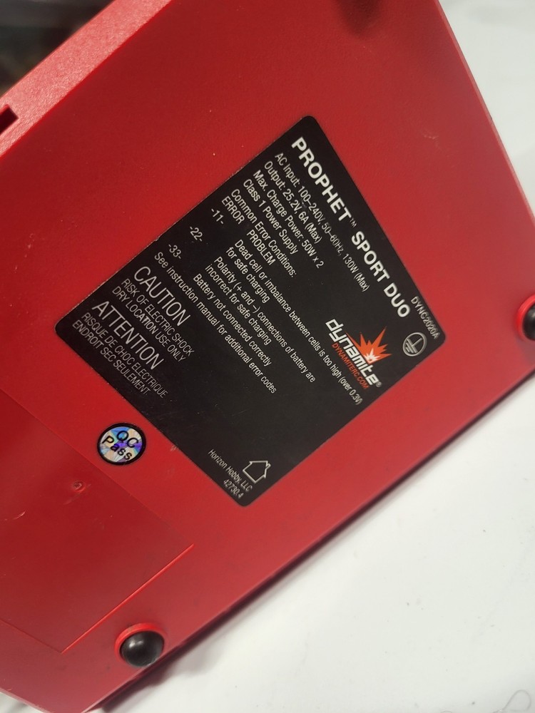 Dynamite Prophet Sport Duo DYNC2020 tested And Working READ