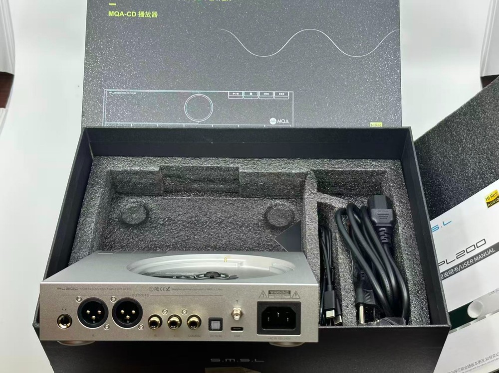 SMSL PL200 Audio Decoder MQA CD Player AK4499EX XMOS Bluetooth 5.1 DAC