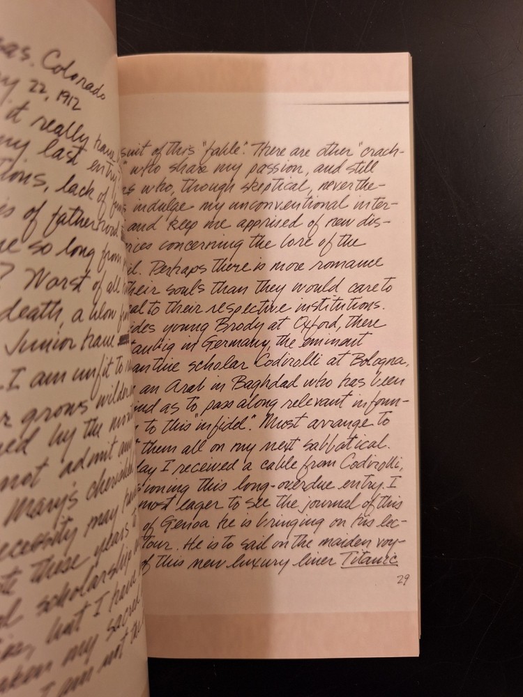 Indiana Jones Diary Replica / Reproduction